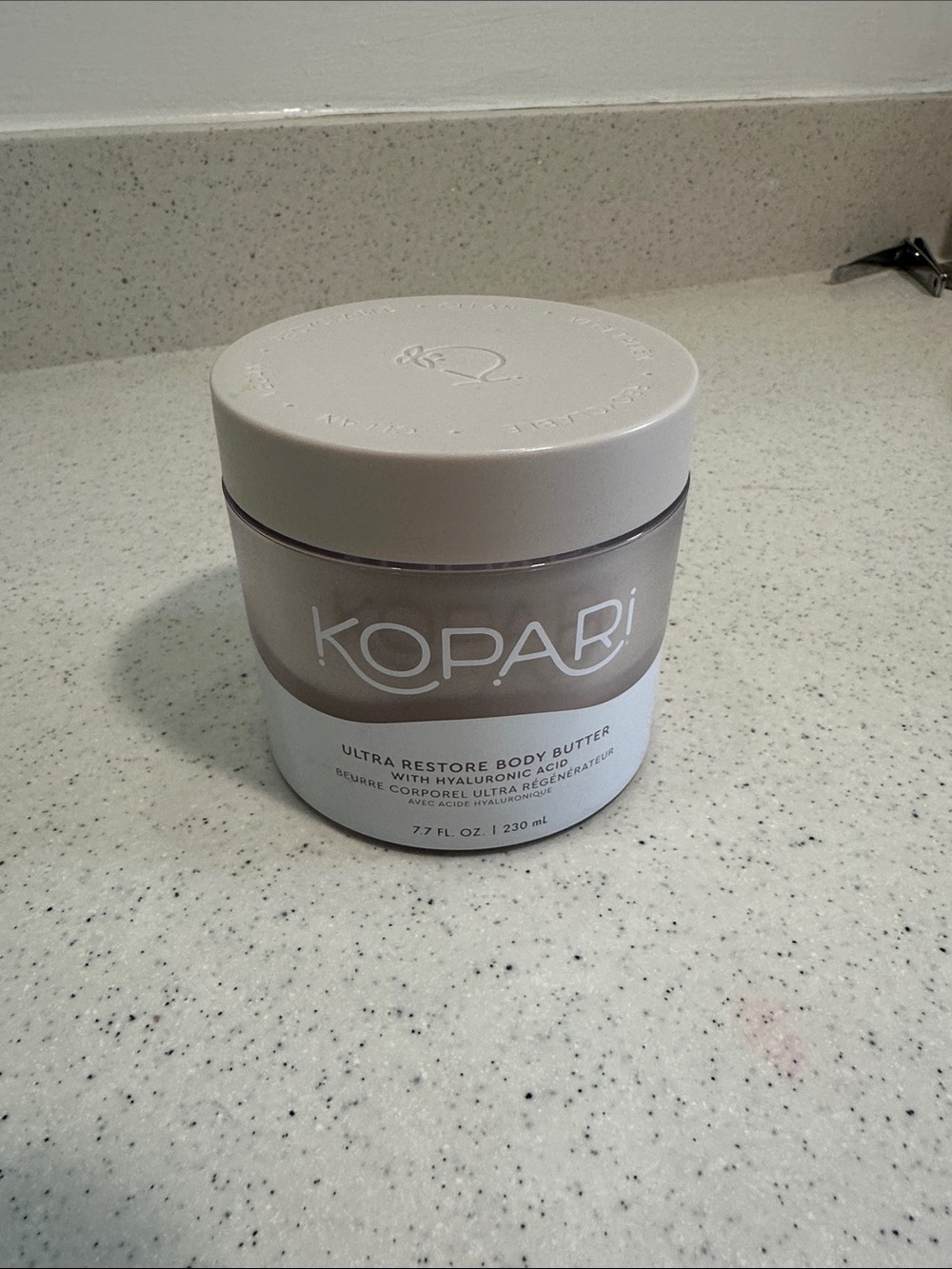 Kopari Ultra Restore Body Butter — Soft Beige Jar